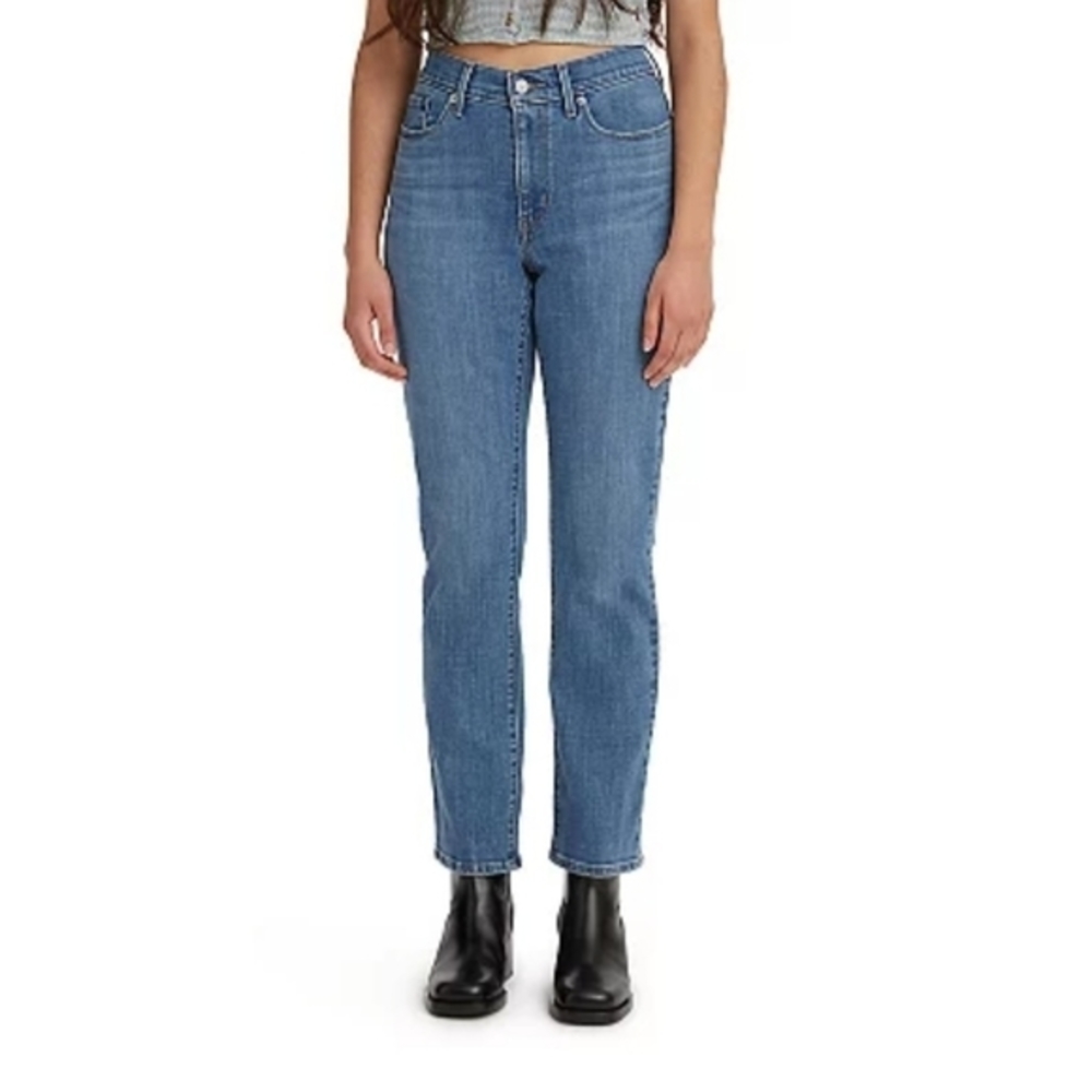 Levis 505 straight leg jeans size 14